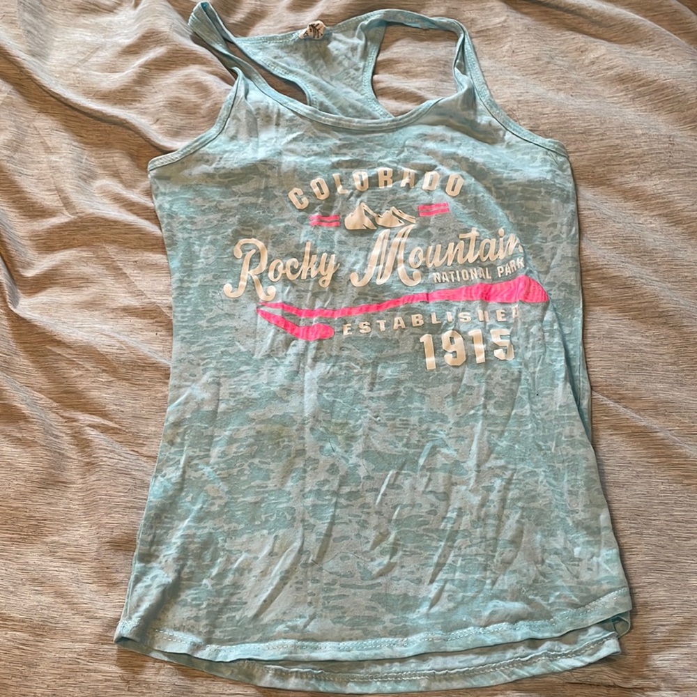 Graphic tank top